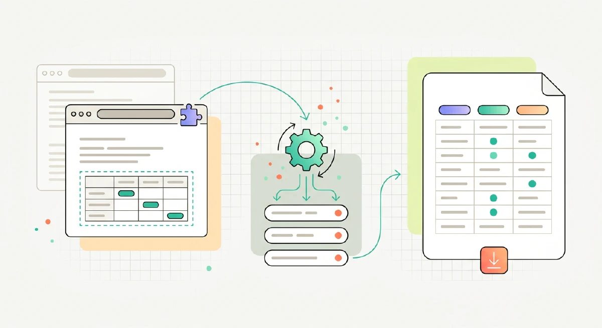 Données structurées des véhicules remplaçant la saisie manuelle dans les feuilles de calcul