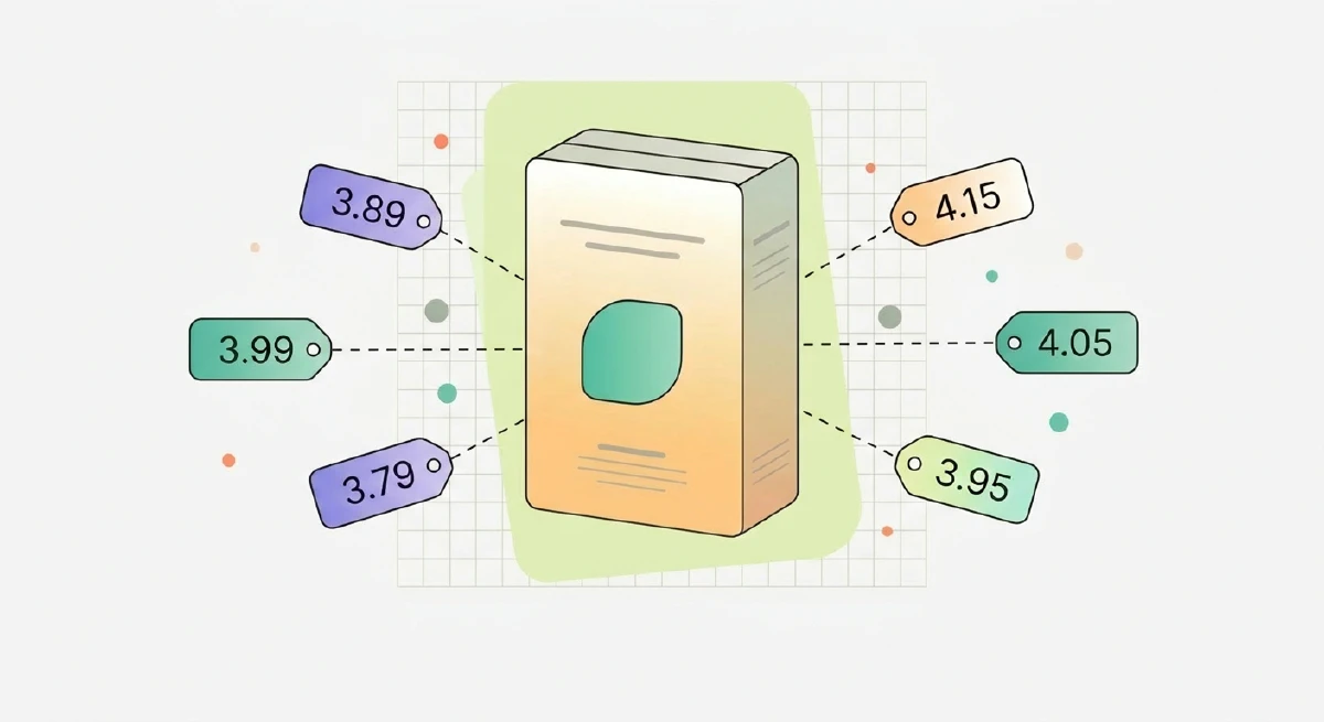 Dati di pricing normalizzati consegnati al team del cliente