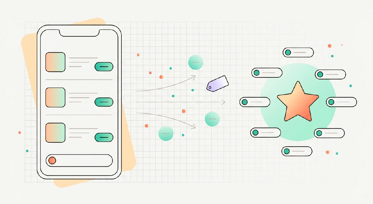 Application mobile recevant des données de prix alimentaires en continu depuis plusieurs sources