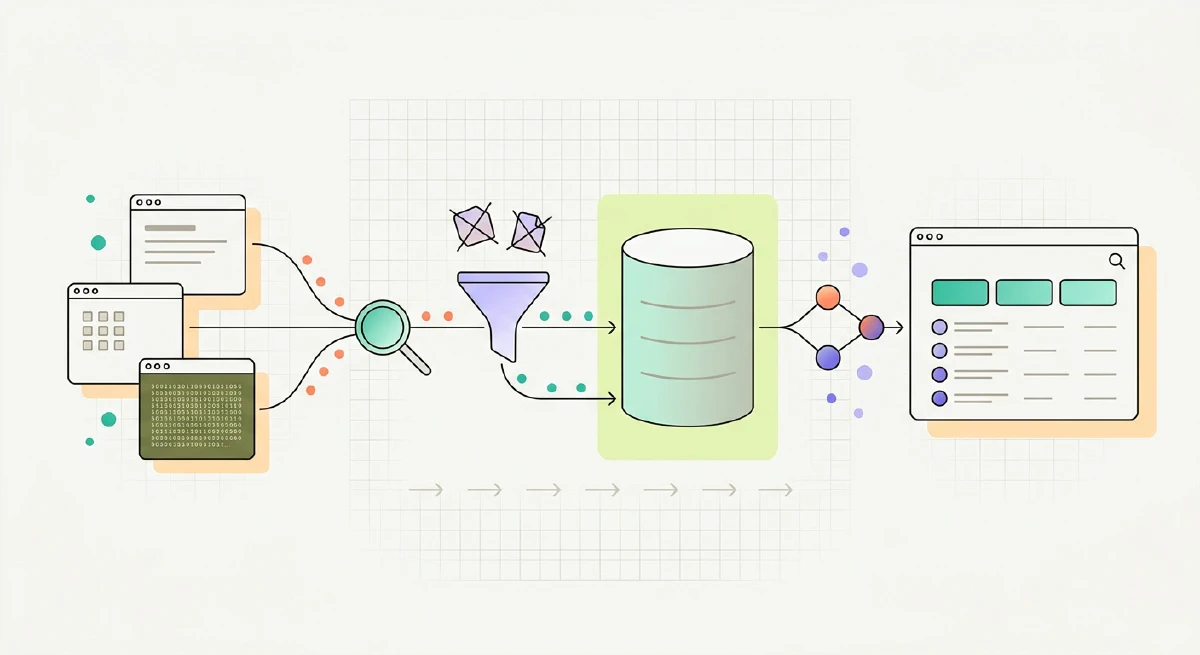 Le produit du client&nbsp;: une interface de tableau de bord épurée alimentée par l'infrastructure de données que Stratalis a construite en coulisses.
