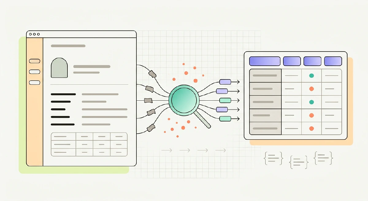 Données non structurées provenant de sources multiples, collectées et normalisées dans une base de données structurée et interrogeable.