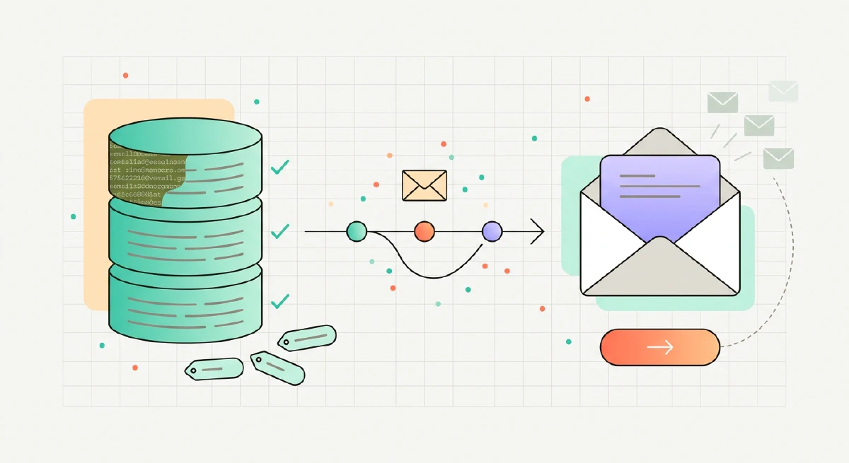 Vue d'ensemble du pipeline de synchronisation des données marketing